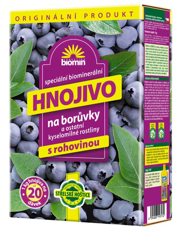 BIOMIN (ORGAMIN) na borůvky 1 kg