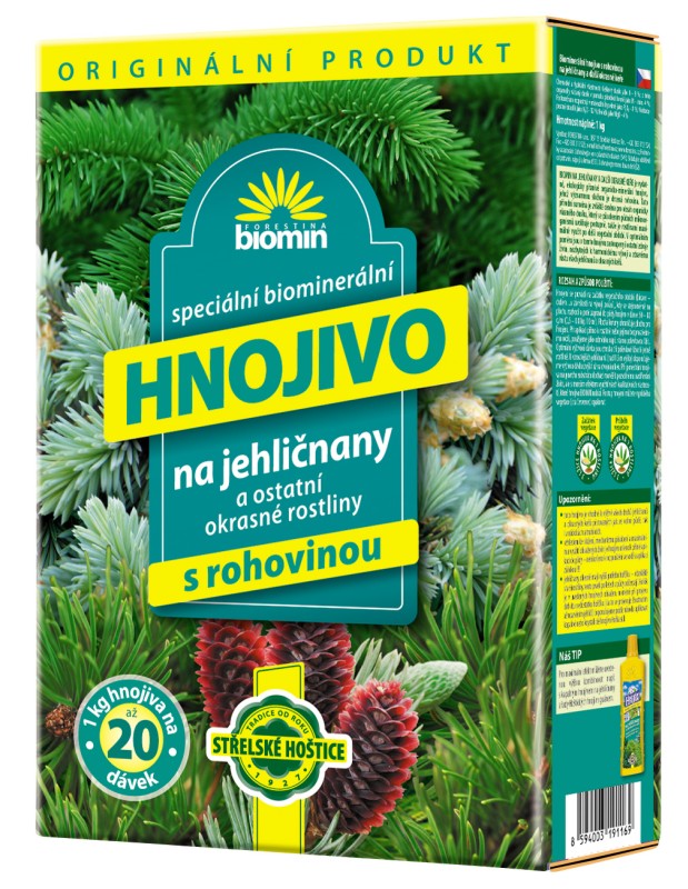BIOMIN(ORGAMIN) na jehličnany 1 kg