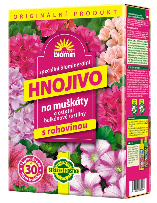 BIOMIN(ORGAMIN) na muškát 1 kg