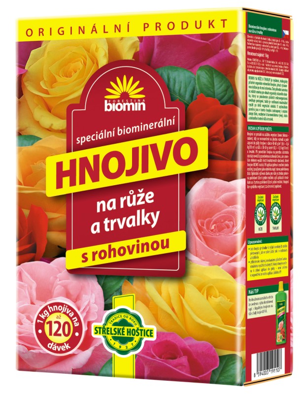 BIOMIN(ORGAMIN) na růže 1 kg
