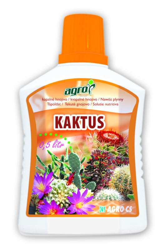 KAPALNÉ HNOJIVO PRO KAKTUSY A SUKULENTY 250 ml