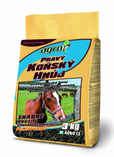 KOŇSKÝ HNůJ 3 kg