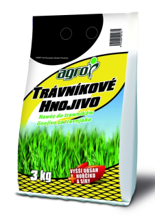 TRÁVNÍKOVÉ HNOJIVO 3 kg